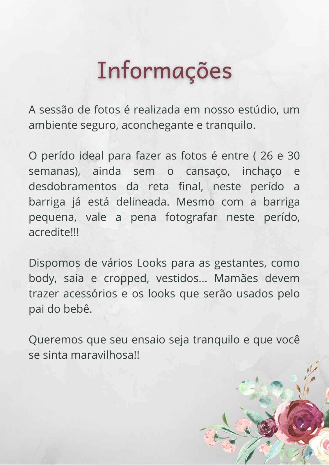 Foto Orçamento Gestante - Imagem 1