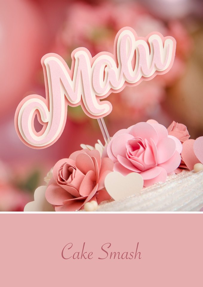 Orçamento Cake Smash